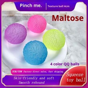 Maltose <b>Gummy</b> <b>Candy</b> Squeeze Sensory Toy Ice Ball Shape Stress Relief Calming for Autism Children Focus Fidget Toys - Product Image 2