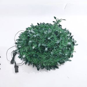 Pop-<b>up</b> Christmas Tree Green PVC Foldable Christmas Tree Round Pagoda Artificial Christmas Tree Holiday Decoration - Product Image 3