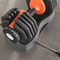 Haltères réglables de 25 kg prêts à être expédiés, ensemble d'haltères réglables, équipement de musculation à domicile, haltères de musculation à domicile réglables