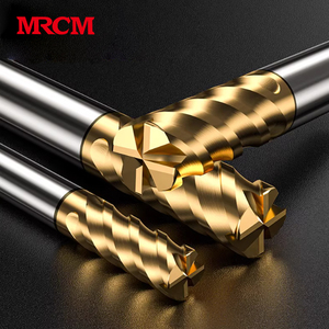 MRCM High Efficiency CNC Machine <strong>End</strong> <strong>Mill</strong> 4 Flute <strong>Carbide</strong> Corner Radius <strong>End</strong> <strong>Mill</strong> Hrc60 for Stainless Steel - Product Image 2
