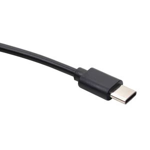 Cable de Carga Rápida OTG USB 3.1 Tipo <span class=keywords><strong>C</strong></span> <span class=keywords><strong>a</strong></span> Micro <span class=keywords><strong>B</strong></span> 2.0 de PVC Negro de 10cm, 25cm, 50cm, 3A, para Teléfonos Móviles y Auriculares, Venta al Por Mayor - Product Image 4
