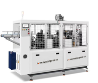 Machine à fabriquer des gobelets en papier multi-tailles, moule personnalisé disponible pour les gobelets en papier jetables pour boissons chaudes et froides de 4 oz et 16 oz