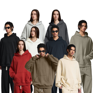 Sudaderas con Capucha Unisex Extra Grandes de 400 g/m², Sudaderas de Felpa Gruesa, Sudadera con Capucha Personalizada con Estampado Gráfico en Relieve para Hombre - Product Image 2