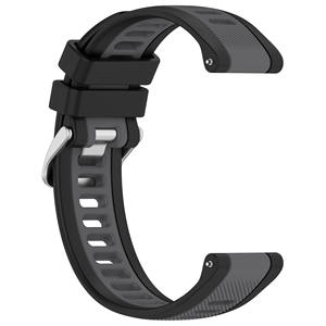<span class=keywords><strong>Correa</strong></span> de reloj inteligente para Garmin TPU, pulsera de muñeca de 20mm y 22mm, <span class=keywords><strong>Correa</strong></span> universal texturizada de doble tono para <span class=keywords><strong>Forerunner</strong></span> 165 - Product Image 6