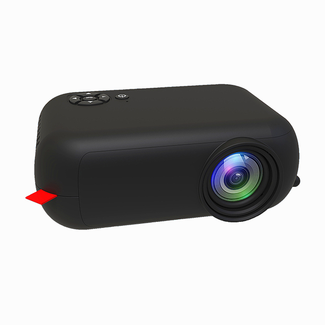 Hot Sale Model Led Mini Projector Watch Kids Story Multimedia Projector 1800 Lumens HD