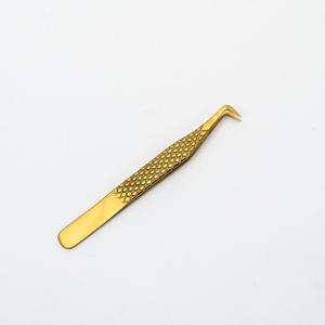 45 75 Graden Slanke Dunne Rechte Volume Wimperpincetten Private Label Sterke Grip Pincet Vezelpunt Op Maat Gemaakte Wimperverlenging Pincetten - Product Image 5