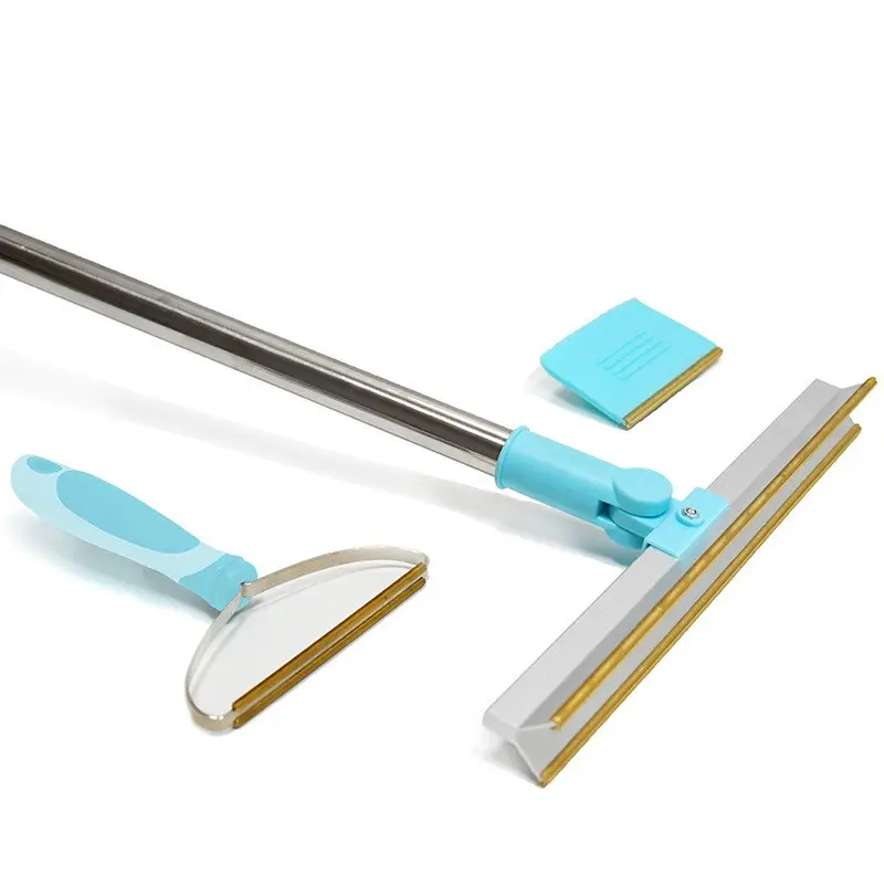 New Pet Hair Removal Tool Set large metal pet hair remover Retractable mop type carpet hair remover with long handle