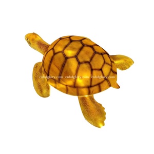 <span class=keywords><strong>Extérieur</strong></span> Jardin Pelouse Ornement Nuit Scène Rue Paysage Conception Fibre De Verre Lumière <span class=keywords><strong>Tortue</strong></span> De Mer Sculpture Résine Artisanat - Product Image 2