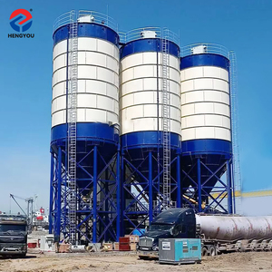 Hengyou xách tay xi măng Silo 50ton 100ton 200ton 500ton Chất lượng cao dọc lưu trữ xi măng Silo bắt vít Silo - Product Image 6