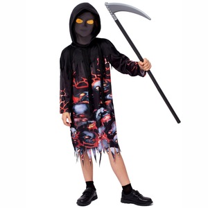 Disfraz de Grim Reaper para Niños, Disfraz de Halloween para Niños de 8 a 13 Años con Accesorio de Guadaña, Disfraz para Actuaciones - Product Image 3