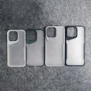 Wholesale Cell Phone Case Translucent Blank TPU Phone Case Shockproof Phone Case For iphone