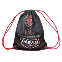 Sac à cordon de serrage, sacs de sport, sac à dos à cordon de serrage, sac personnalisé, polyester bon marché, imperméable, promotion personnalisée, unisexe, ouvert