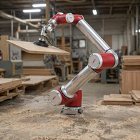 Robot Kolaboratif JAKA S12 6 Axis, Beban Angkut 12kg, Jangkauan 1327mm, Tahan Air IP65, Lengan Robotik Cobot untuk Penanganan Perakitan Berat