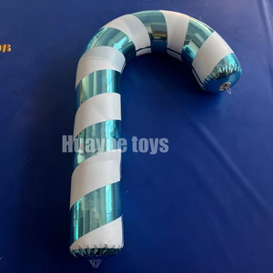 Đảng tổ chức sự kiện phản quang <span class=keywords><strong>Inflatable</strong></span> giáng sinh kẹo mía <span class=keywords><strong>Inflatable</strong></span> đầy màu sắc gậy trang trí đi bộ gậy - Product Image 2