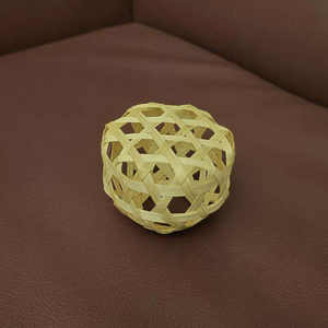 Yiqiang Wholesales Kleine Bamboe Vogelmand Handgeweven Vogelnesten Voor Voedselgeschenkverpakkingen - Product Image 5