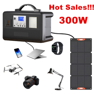 En promotion : <span class=keywords><strong>Station</strong></span> d'alimentation <span class=keywords><strong>portable</strong></span> 300W multifonction avec stockage de <span class=keywords><strong>batterie</strong></span> hybride AC et solaire - Product Image 1