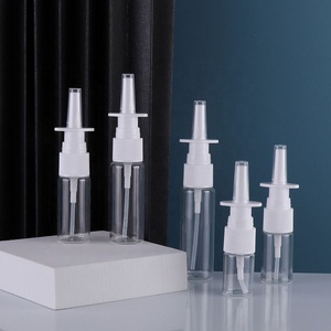 10ml 15ml 20ml 30ml Nasal Cavity White Black PE PET Plastic Spray <b>Bottle</b> With Clamp Food Grade Sealed Plastic Spray <b>Bottle</b> - Product Image 5