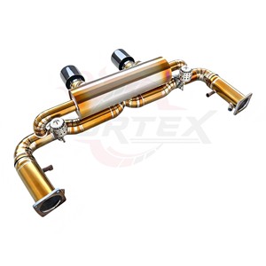Escape Valvetronic de Aleación de Titanio Vortex para Porsche 911 991.2 Carrera GTS 3.0T, Silenciador Axleback de Alto Rendimiento - Product Image 2