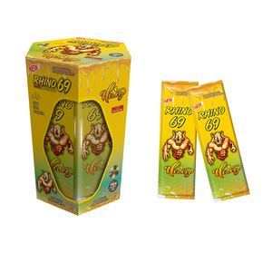 Contenedor de plástico para envasar miel sin BPA, de calidad alimentaria, con cuchara, para miel <span class=keywords><strong>Magnum</strong></span> para la mejora sexual. - Product Image 1