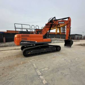 Excavadora Doosan DX300 usada de segunda mano en buenas condiciones, peso operativo de 15 toneladas, Motor Yanmar, caja de cambios, bomba de engranajes, componentes del núcleo - Product Image 3