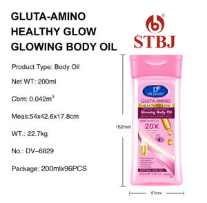 Huile Corporelle Extra Éclaircissante DR.<span class=keywords><strong>DAVEY</strong></span> 20x avec Acide Hyaluronique Gluta-Amino Plus Puissante que la Vitamine C 200ml - Product Image 6