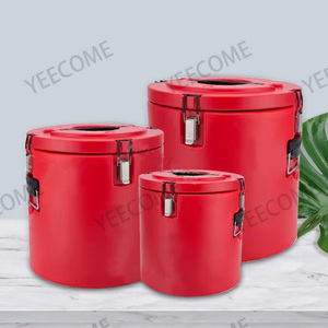 SLT-002T nhà máy màu đỏ bán hộp mát 3 mảnh thiết lập 4-7-15l Vòng mát hộp thiết lập giữ lạnh và ấm áp thời trang mát Hộp Băng - Product Image 5