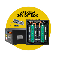 Livraison gratuite article 24V 8s 200A JK BMS, prise en charge 280Ah 304Ah 314Ah Lifepo4 cellule de batterie kit de boîte de stockage d'énergie solaire bricolage