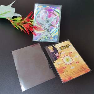 Jogo Personalizado Claro Transparente Jogo de Tabuleiro Ultra Material pp Cartão GROSSO Macio <span class=keywords><strong>Penny</strong></span> Sleeves 100 para Cartões De Tamanho Grosso - Product Image 4
