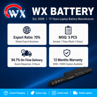 Batterie d'ordinateur portable en gros A31N1302 A31LM9H A31LMH2 pour les séries AS US X200 X200C X200CA X200LA X200M X200MA K200MA
