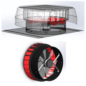 Cao cấp năng lượng mặt trời gác mái Fan cho hiệu quả Roof Mount thông gió mạnh mẽ Quạt thông gió năng lượng mặt trời Powered cho nhà làm mát - Product Image 2