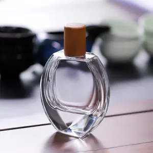 Polished Finish Luxury Perfume Bottle Private Label Fragrance Parfum Bottle Empty Refillable Perfume Glass Spray Bottles