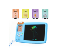 Tablette LCD éducative pour enfants personnalisée en usine carte Flash en plastique parler Machine d'apprentissage des compétences cognitives en écriture