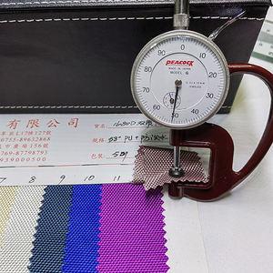 Spot Supply <span class=keywords><strong>1680D</strong></span> doble hebra PU revestimiento impermeable RPET tela ecológica para bolsas tiendas de campaña - Product Image 4