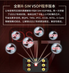 <span class=keywords><strong>Carte</strong></span> SIM R-SIM VSOP pour Déverrouillage d'<span class=keywords><strong>iPhone</strong></span> 14 Pro Max, <span class=keywords><strong>iPhone</strong></span> 13 / 12 / <span class=keywords><strong>11</strong></span> / X – MSDK4 Gevey SIM Turbo R-SIM - Product Image 3
