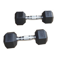 Ensemble de haltères hexagonales en caoutchouc noir, 5Kg 10Kg 15Kg 20Kg 25Kg 30Kg 40Kg, multifonctions réglables, nouveau, vente en gros