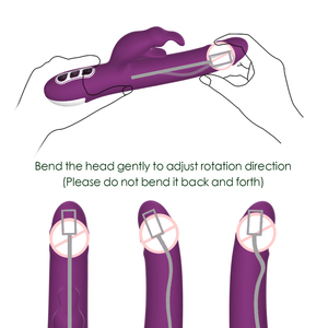 Vibrador de Clítoris Rotatorio <span class=keywords><strong>Y</strong></span> Love Big Dildo, Vibrador de Silicona Suave para el Punto G, Potente Vibrador de Conejo, Juguetes Sexuales para Mujeres, OEM <span class=keywords><strong>y</strong></span> ODM - Product Image 4