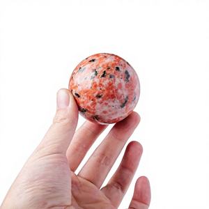 Sphères de Cristal Naturelles Polies en Pierre de Soleil et Tourmaline Verte pour Décoration – Vente en Gros - Product Image 1