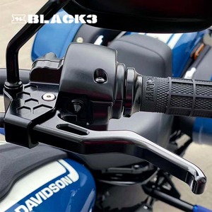 ชุดคันเบรกและคลัตช์แบบไม่ใช้ระบบไฮดรอลิก Black3 รุ่น Easier-Pull สำหรับรถ HD Softail/<span class=keywords><strong>Low</strong></span> <span class=keywords><strong>Rider</strong></span> ST ปี 2018 ขึ้นไป และ Touring ปี <span class=keywords><strong>2021</strong></span> ขึ้นไป - สำหรับการดัดแปลง/อัปเกรด - Product Image 2