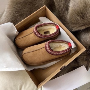 Pantuflas de Plataforma con Peluche para Mujer, Diseño de Moda, Botas de Nieve de Piel Sintética de Lujo - Product Image 5