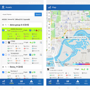 แอปพลิเคชันติดตามโลจิสติกส์แบบเรียลไทม์, ระบบตรวจสอบความปลอดภัยด้วย GPS และระบบจัดการการจัดส่งยานพาหนะสำหรับ <span class=keywords><strong>MAC</strong></span> และเว็บ - Product Image 1