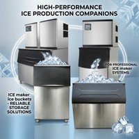 Seau à glace commercial, pièce de rechange pour machine à glaçons