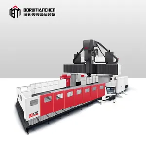 Đôi cột CNC giàn máy phay trung tâm br6232 máy tự động trung tâm Thép động Cơ 12 5 trục CNC giá máy 65 24