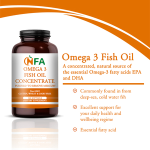 น้ำมันปลาโอเมก้า3แบบเข้มข้นช่วยขจัดสารปรอทที่ช่วยพยุงผิวหนังและข้อต่อ - Product Image 3
