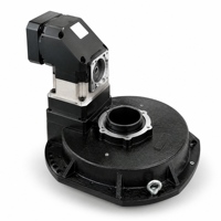 Réducteur planétaire cycloïdal compact à couple élevé 123.5 RV-50 K pour l'utilisation dans la conception de systèmes de commande de précision pour articulations de robots