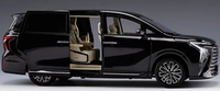 Dongfeng Forthing V9 1:18 Nouveau modèle de véhicule en alliage moulé sous pression de haute qualité avec portes ouvrables et roues mobiles