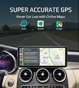 Android Auto 12.8 inch Carplay màn hình cảm ứng cho Mercedes Benz <span class=keywords><strong>ml</strong></span> GL w166 x166 Xe Video đài phát thanh GPS navigation Stereo 4 gam Wifi - Product Image 4