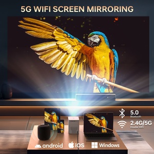 <span class=keywords><strong>Klf</strong></span>/kolorful transfrontalière maison volant Chen projecteur 1080P double fréquence WIFI bureau enseignement HD cinéma 300ANSI luminosité 72W - Product Image 4