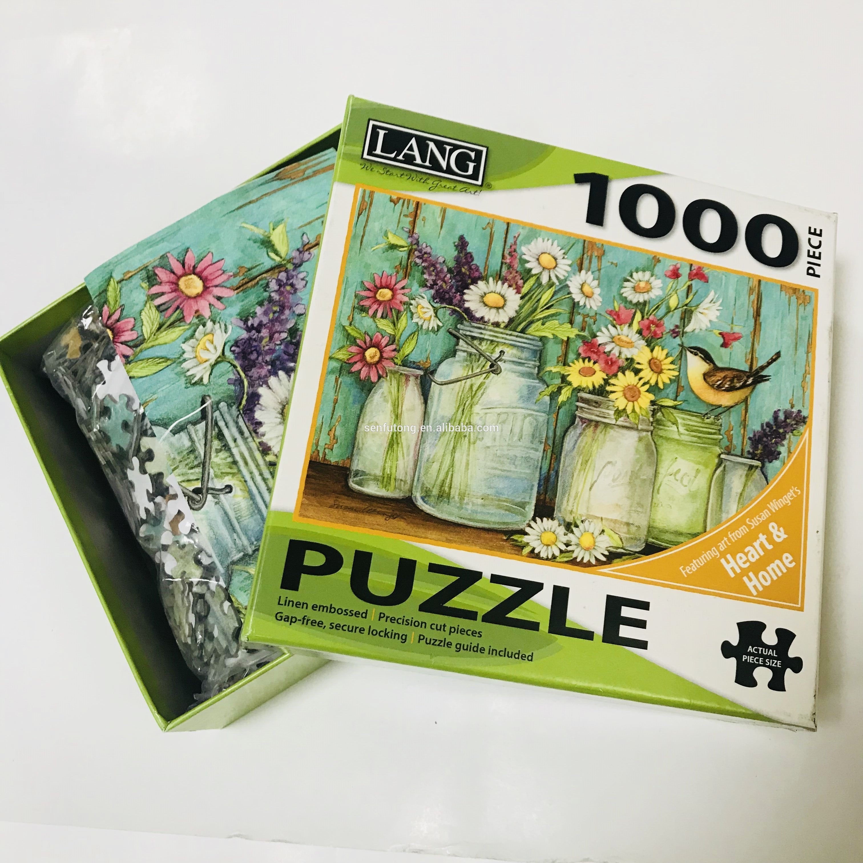 Пользовательские Оптовые головоломки Производители 1000 шт головоломки для взрослых