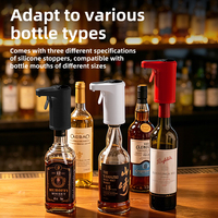 Nieuwe draagbare elektrische whiskydispenser voor thuisgebruik, 1-999ml, slimme kwantitatieve automatische wijndispenser, een goed cadeau voor vrienden en klanten