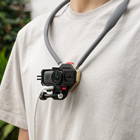 Support de charge en métal pour caméra DJI Osmo Nano Action avec griffe porte-accessoire, cadre anti-chute à dégagement rapide pour prise de vue horizontale/verticale
